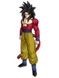 Goku en Super Saiyajin 4
