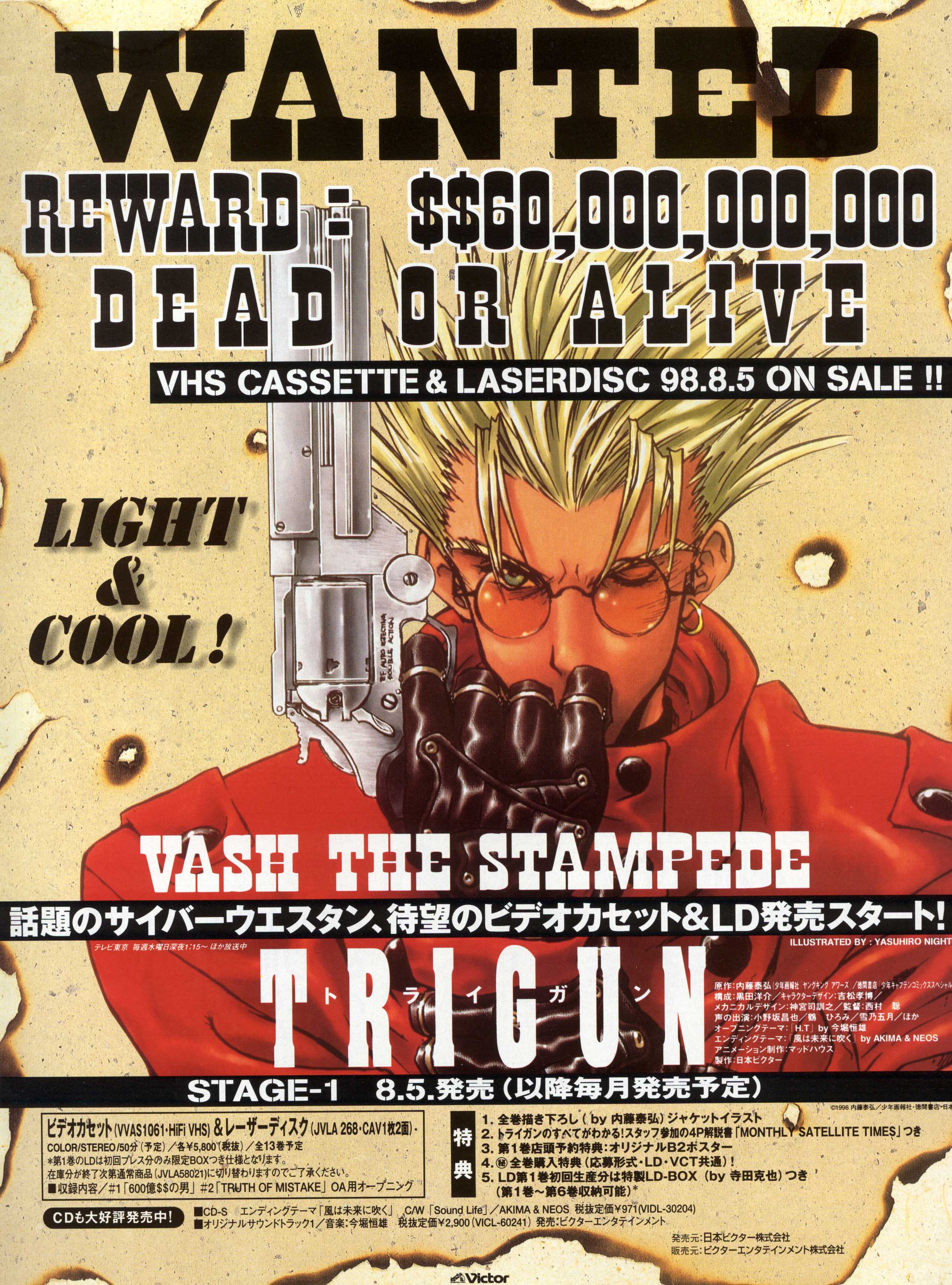 Scan de Trigun en Alta resolucion