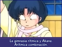 Akane es arítmica.