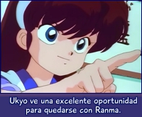 Ukyo apoyará a Ranma.